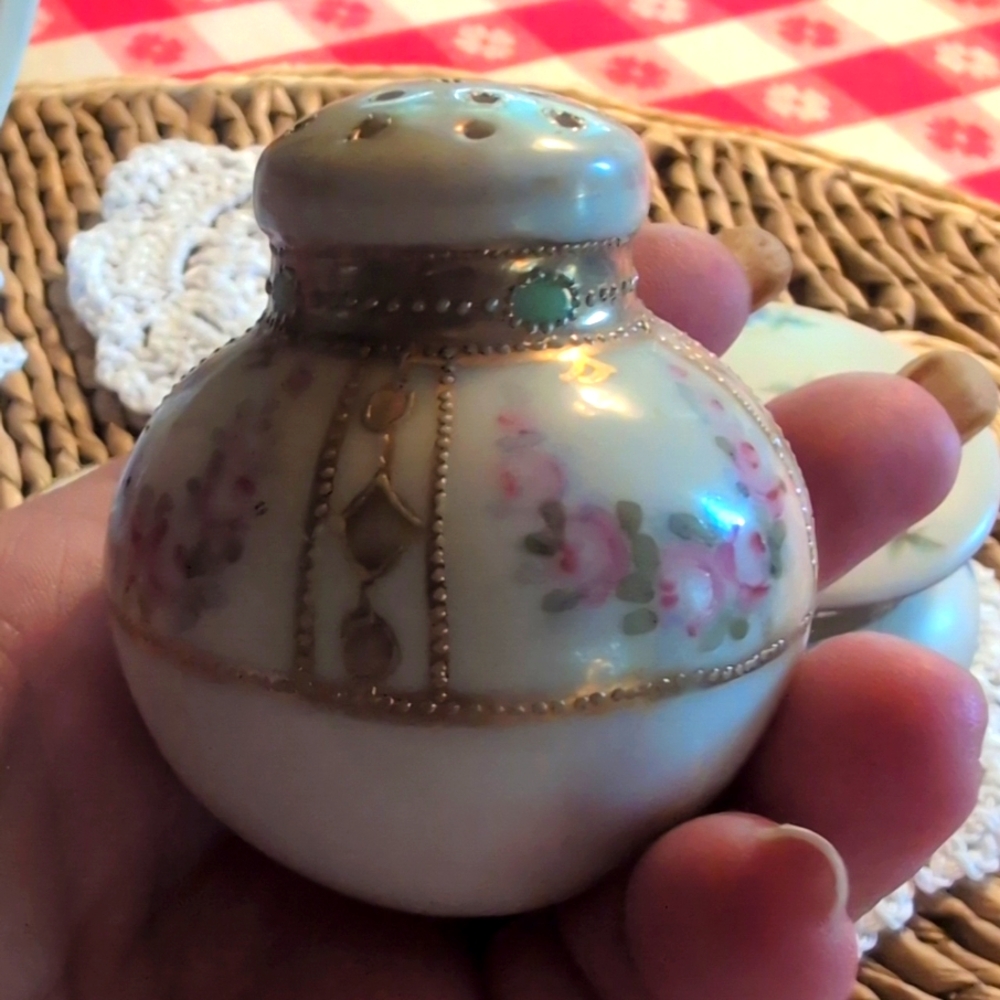 Antique Lot Of Beautiful Floral Heaven - Picture 17 of 17